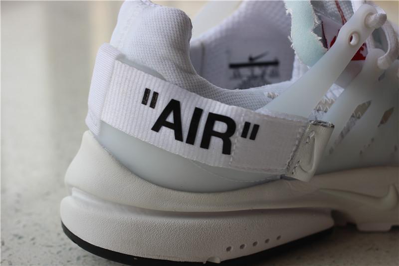 God OFF White Presto 2.0 White The Ten retail version ready